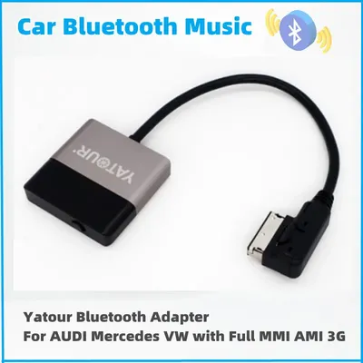 Yatour Audio Bluetooth évité pour Audi Mercedes VW avec Full MMI AMI 3G Car Regulations 3