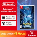 Carte de jeu Pokemon Brilliant Diamond Nintendo Switch OLED Lite fongique officiel original