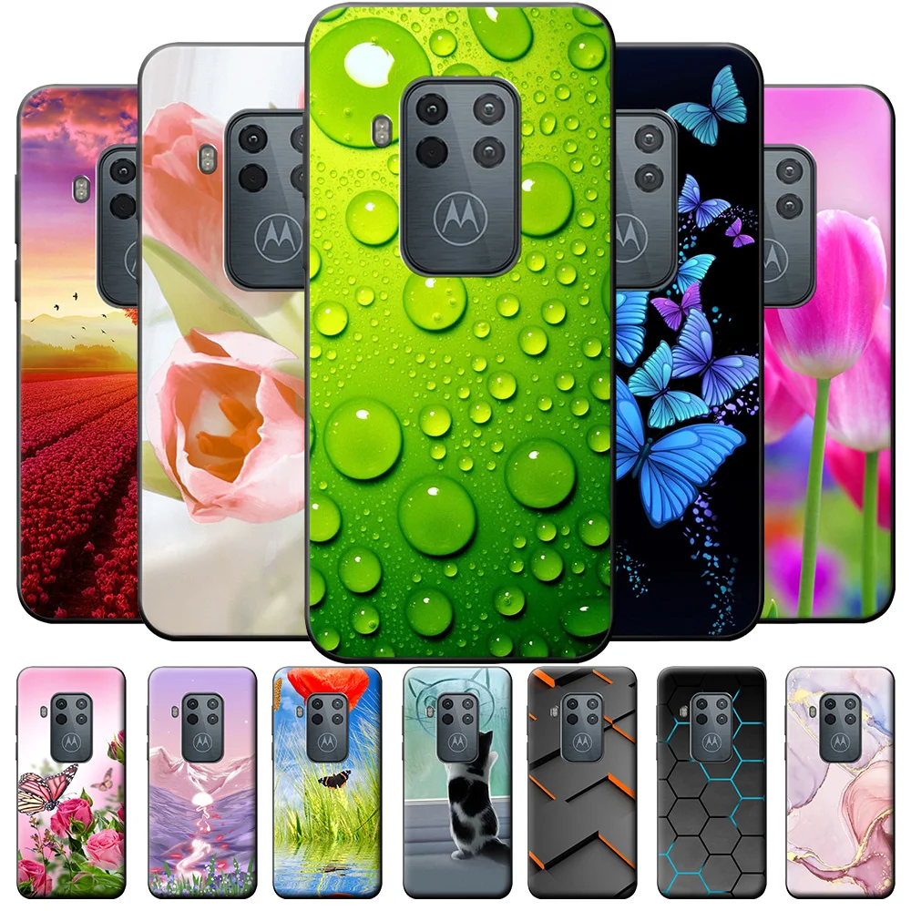 Pour Moto One Pro étui Moto One Zoom mat Silicone pour Motorola pour Moto One Zoom housse mode TPU couverture arrière de protection