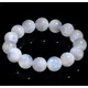 Bracelet de perles en pierre de lune naturelle pour hommes et femmes perles rondes de couleur