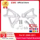 CVK avant repose-pieds pédale support Kit d'assemblage pour Yamaha YZF R1 2009 2010 2011 YZF-R1