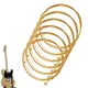 Cordes de guitare acoustique en acier léger pour remplacement de guitare 6 cordes durée de vie