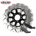 Arashi-Rotor de disque de frein avant CNC plaquette flottante SUZUKI GS E 500 GS500E 1996 1997