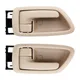 Inside Door Handle Front Rear Left Right Set 69206-0C030 69205-0C030 For Toyota 01-07 Sequoia 04-06