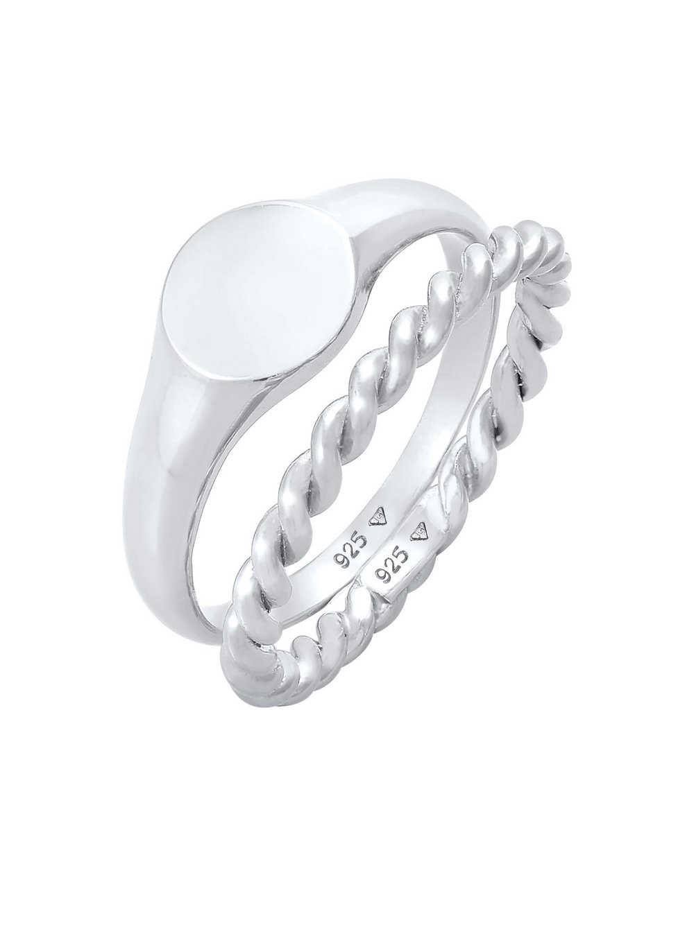Elli Ring Damen silber, 56 Image