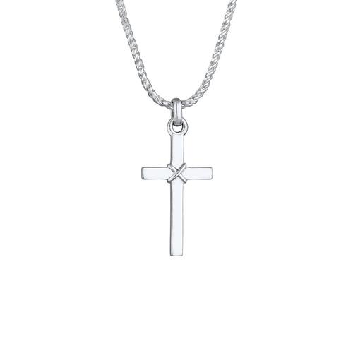 KUZZOI Halskette Herren silber, 55
