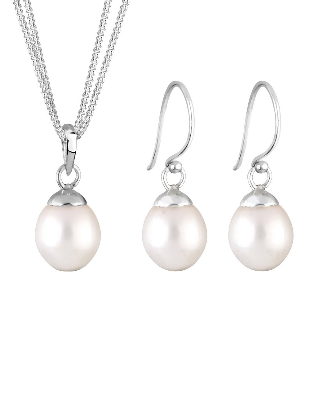 Elli PREMIUM Schmuckset Damen silber, 45 Image