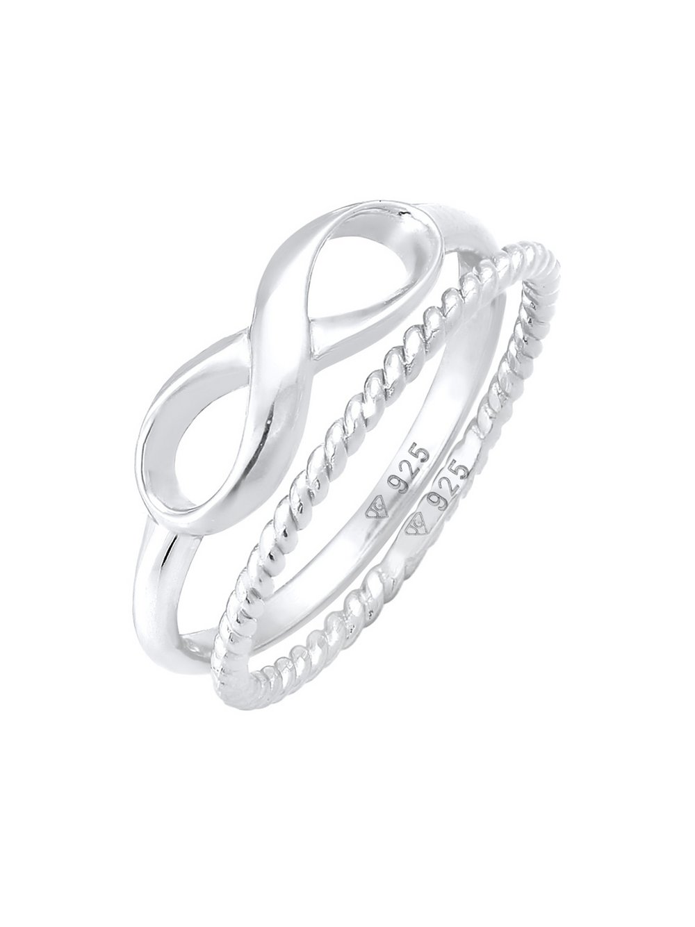 Elli Ring Damen silber, 52 Image