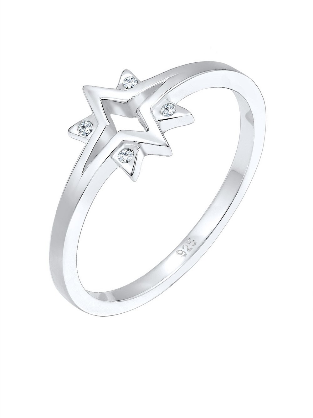 Elli Ring Damen silber, 52 Image