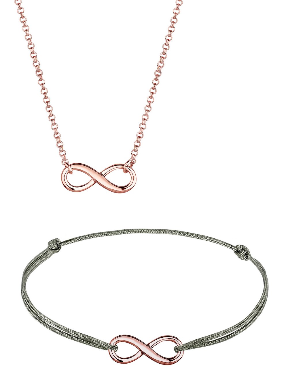 Elli Schmuckset Damen roségold, 38