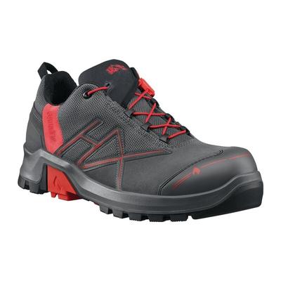 Sicherheitsschuh Connexis® gtx low Größe 9 (43) grau/rot S3 hro hi ci wr src esd Rindspaltleder