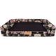 Lit pour chien Petsen noir et roses grande taille xxl