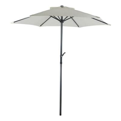 VCM Sonnenschirm / Balkonschirm ø200 cm beige
