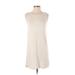 Lou & Grey Casual Dress - Shift: Ivory Marled Dresses - Women's Size X-Small