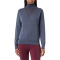 G-STAR RAW Damen Core Roll Neck Knitted Pullover, Blau (fantem blue D21961-D166-863), XL