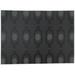 Dark Gray Rectangle 8' x 10' Kitchen Mat - KAVKA DESIGNS Taos Kitchen Mat 96.0 x 120.0 x 0.08 in white/black | Wayfair MWMAT-17301-8X10-KAV2069