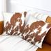 East Urban Home Tatis Print Throw Pillows Cover Faux Fur Decorative Pillow Covers Print Pillowcase Square Cushion | 18 H x 18 W x 2 D in | Wayfair