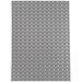 Light Gray Rectangle 8' x 10' Kitchen Mat - Red Barrel Studio® Transparent Flower Kitchen Mat 96.0 x 120.0 x 0.08 in white/brown | Wayfair