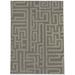 Brown/Gray 144 x 108 x 0.08 in Area Rug - AMAZE DUSK NATURAL Area Rug By Ebern Designs Polyester | 144 H x 108 W x 0.08 D in | Wayfair