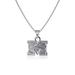 Dayna Designs Morehouse Maroon Tigers Silver Small Pendant Necklace
