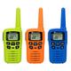 Midland â€“ T10X3M X-Talker Two Way Radio â€“ Water Resistant â€“ NOAA Weather Alert Radios â€“ 20 Mile Range - Multi Color Three Pack