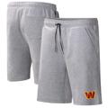 Men's MSX by Michael Strahan Heather Gray Washington Commanders Trainer Shorts