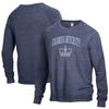Men's Navy Columbia University The Champ Crewneck Pullover Sweatshirt