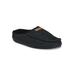 Men's Mens Faux Wool Clog Slipper With Velour Lining Slippers by GaaHuu in Black (Size MEDIUM)