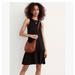 Madewell Dresses | Madewell Brightside Ruffle Tank Mini Dress Sz Xxs #Ne788 | Color: Black | Size: Xxs