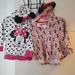 Disney Jackets & Coats | Disney Minnie Mouse Poncho (18-24 Months) And Minnie Mouse Jacket (3t) | Color: Black/Pink | Size: 18-24 Months & 3t