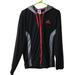 Adidas Jackets & Coats | Adidas Zipupblack And Red Hoodie Tracksuit Jacket Unisex Adult Size Medium | Color: Black/Red | Size: Medium
