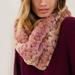 Anthropologie Accessories | Anthropologie Remy Faux Fur Cowl Scarf New | Color: Pink | Size: Os