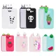 Coque de téléphone 3D en Silicone mignon Panda licorne Cactus pour Samsung Galaxy J3 J5 J7 2016