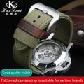 Bracelet de sport en toile double face pour Panerai Breitling étanche haute qualité bracelet avec