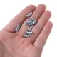 50 Pcs/Set Bicycle Spoke 14G 12mm Steel Metal Cover MTB Bike Parts Fixed Gear Folding Bikes