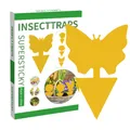 Pièges à mouches jaunes 24 pièces pour fruits naturels prévention des insectes attrape-mouche