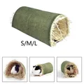 Jouet tunnel coule pour petits animaux cachette pour lapin hamster rat souris