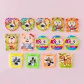 10Pcs Cute Animal Move Jigsaw Puzzle Toys Kids Birthday Party Favors Pinata Fillers Giveaways Gift