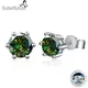 Butterflykd'appareils-Boucles d'oreilles à tige Moissanite pour hommes et femmes argent regardé