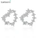 LUOTEEMI-Boucles d'oreilles en forme de gros cœurs pour patients boucles d'oreilles multiples