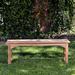 Westminster Teak Teak Picnic Outdoor Bench Wood/Natural Hardwoods in Brown/White | Wayfair 13940