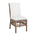 Summer Classics Newport Patio Dining Side Chair w/ Cushions | 38.5 H x 18 W x 23.75 D in | Wayfair 322366+C7964240W4240