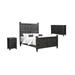 Bungalow Rose Mazlum 3-piece Bedroom Set Wood in Black | 70 H x 67 W x 89 D in | Wayfair 4F9A45B62C0F43188A297280EF85975E