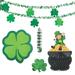 The Holiday Aisle® St. Patrick's Day Shamrock Decorative Accent Plastic | 12 H x 12 W x 12 D in | Wayfair 6B4B9454B4C34B259F35CF42B5B6AB8B