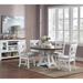 One Allium Way® Elmendorf 4 - Person Dining Set Wood in White | 30 H x 54 W x 54 D in | Wayfair C2A45655C6204DFCA8B4143DC5C68218