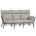 Summer Classics Majorca 83" Wide Outdoor Patio Sofa w/ Cushions Metal/Olefin Fabric Included/Sunbrella® Fabric Included | Wayfair 424231+C417H6101N