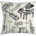 East Urban Home Throw Pillow Cushion Cover Decorative Home Decor Polyester Throw Square Pillow Cover Polyester | 16 H x 16 W x 2 D in | Wayfair