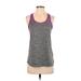 Adidas Active Tank Top: Gray Activewear - Women's Size Small