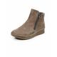 Avena Damen Boots Grau einfarbig