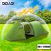 Camping Tunnel Tents for 3 Person DIDADI Lightweight Waterproof &ANTI UV Tunnel Tent with One Removable Bedroom & Vestibule Footprint Ideal for Hiking Backpacking Motorcycle Tents